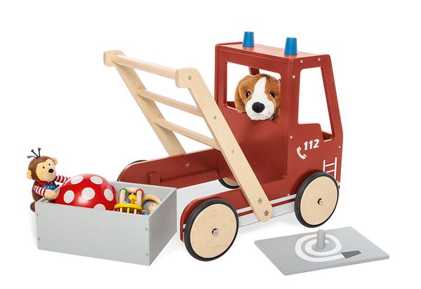 PINOLINO Lauflernwagen Feuerwehrauto Fred