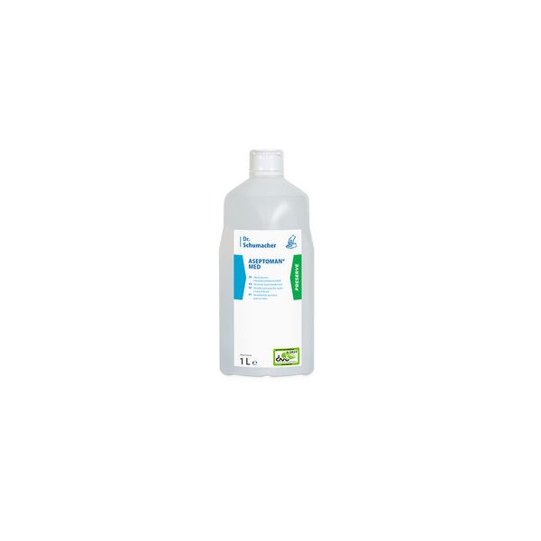 DR. SCHUMACHER Aseptoman Med, Händedesinfektion, VAH zertifiziert, 1 l DR. SCHUMACHER Aseptoman Med, Händedesinfektion, VAH zertifiziert, 1 l