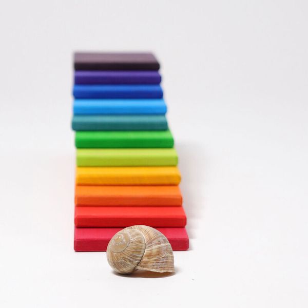 GRIMM´S Regenbogen Bauplatten, 11-tlg., ab 2 Jahre