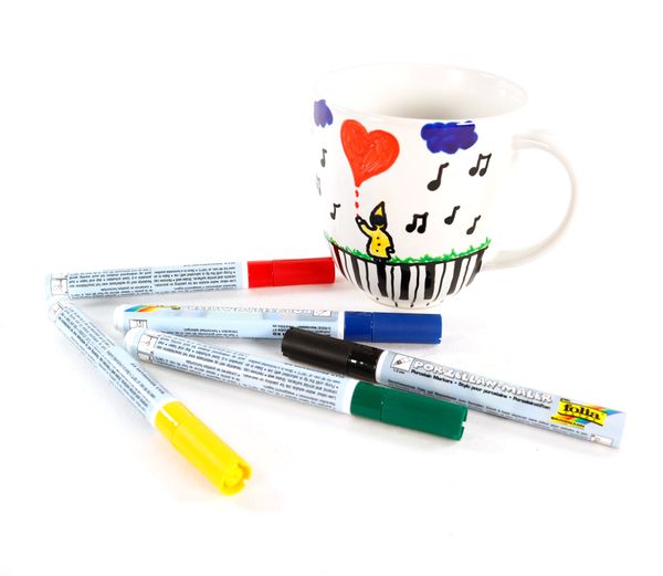 FOLIA Porzellanmaler, 5er Set