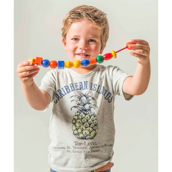 EDUCO Fädelperlen Opak, ab 3 Jahre EDUCO Fädelperlen Opak, ab 3 Jahre