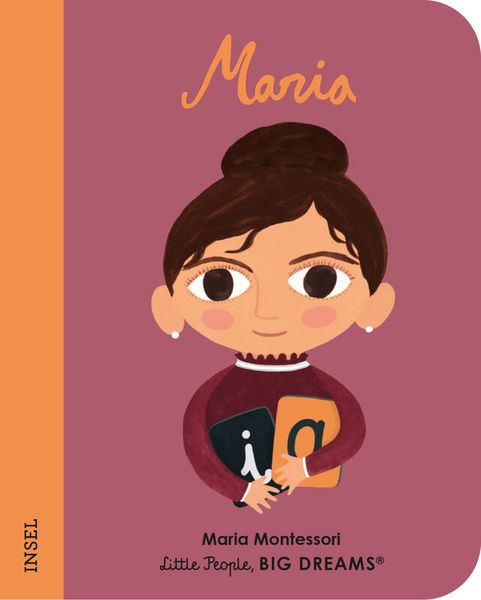 Mädchen, Buch, Montessori, Puppe, Darstellung