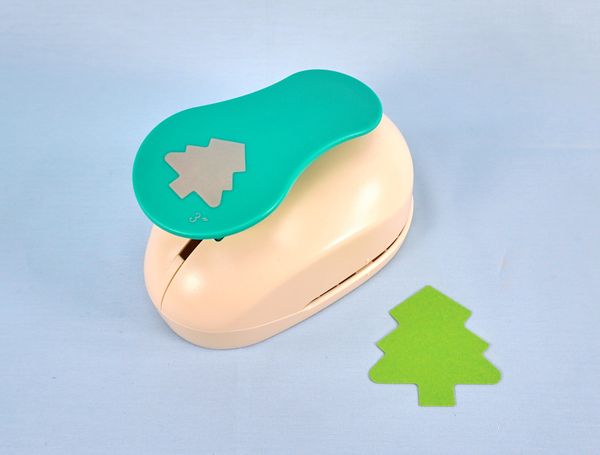 XXL-Wunder- & Konfettilocher, Tanne, Motiv ca. 7cm  XXL-Wunder- & Konfettilocher, Tanne, Motiv ca. 7cm