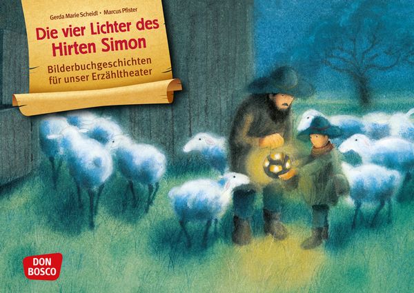 Kamishibai Bildkartenset - Die vier Lichter des Hirten Simon Kamishibai Bildkartenset - Die vier Lichter des Hirten Simon