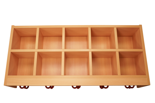 BasicPlus Garderobenablage Inge mit 2 offenen Fächern (3 - 7 Plätze) BasicPlus Garderobenablage Inge mit 2 offenen Fächern (3 - 7 Plätze)