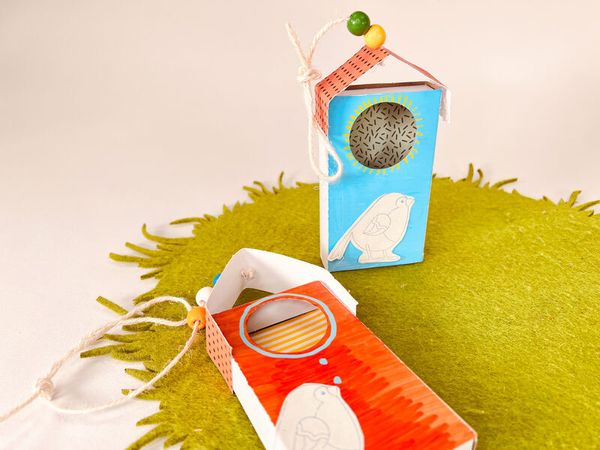 FOLIA Streichholzschachteln groß, weiß, 12 Stück