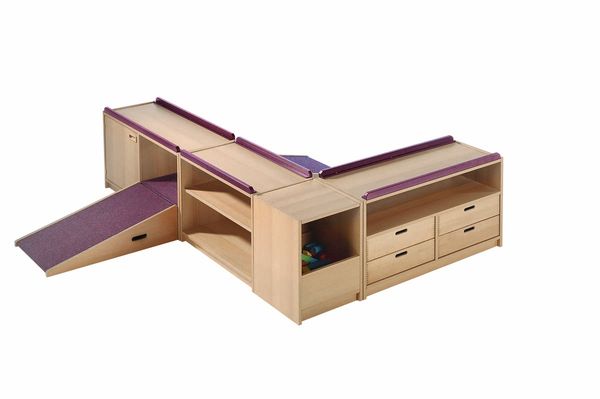 Stapelwürfel, Spielzeugmöbel, Kletterstange, Kompaktbett, Aufbewahrung