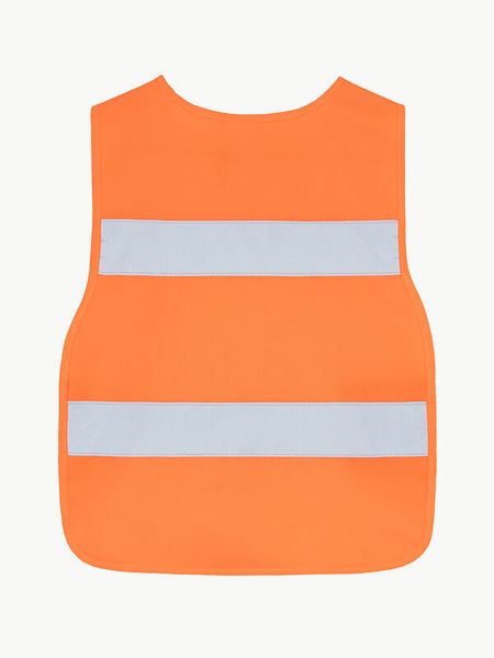 Warnweste, Reflektierend, Sicherheitsweste, Orangene Farbe, Refleksstreifen
