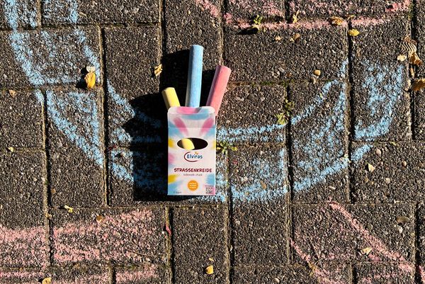 ELVIRAS Straßenkreide, 3er Pack, 12 Stück ELVIRAS Straßenkreide, 3er Pack, 12 Stück