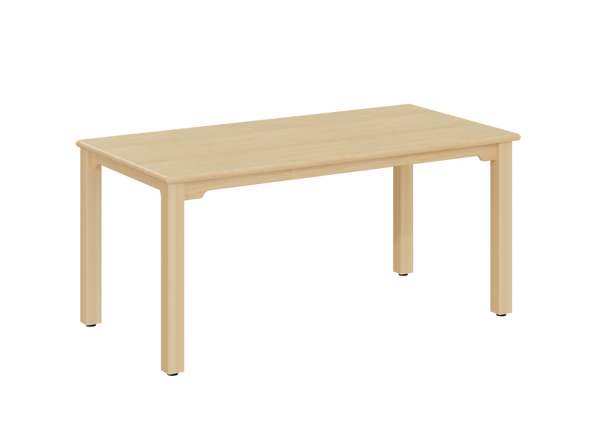 Esstisch, Holztisch, Massivholz, Buchenholz, rechteckig