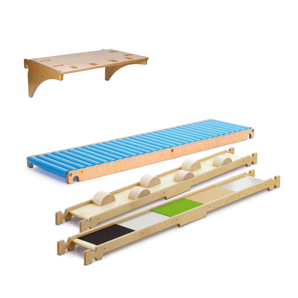 ERZI Parcours Sprossenwand, 3 Elemente + Wandhalterung, ab 3 Jahre ERZI Parcours Sprossenwand, 3 Elemente + Wandhalterung, ab 3 Jahre