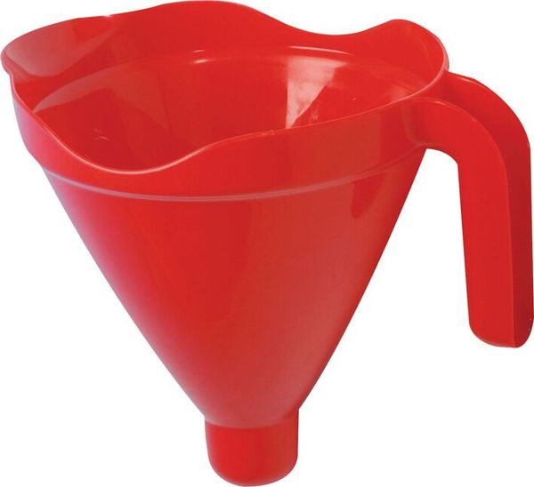trichter, Gießkanne, Filtertrichter, Kunststoff, rot