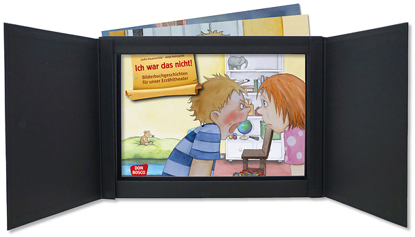 Kinderbuch, Bilderspiel, Druckerrahmen, Kassette, Schaukelstuhl