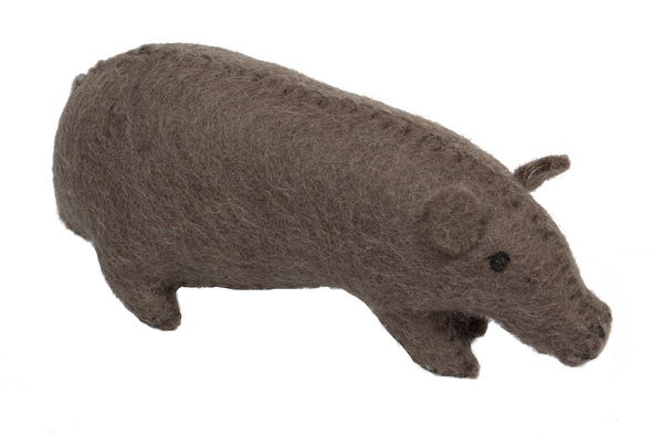 Safari-Tiere aus Wollfilz, 6-teilig (SONDERANGEBOT) Safari-Tiere aus Wollfilz, 6-teilig (SONDERANGEBOT)