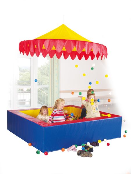 Kinderspielzeug, Ballpool, Ballpit, Indoor-Spiel, gepolsterte Umrandung