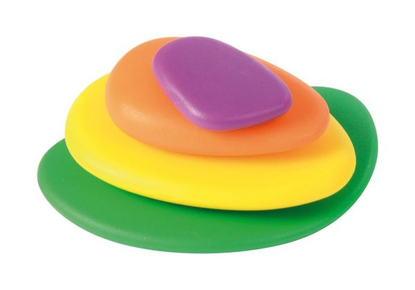 Regenbogen-Kieselsteine, 36er Set 
