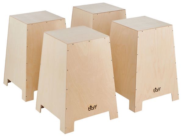 stapelbares Cajon Kita-Set, 5-teiliges Set
