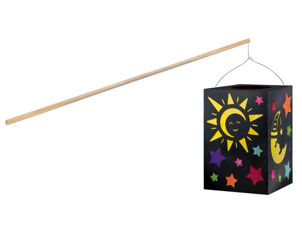 Laternen-Bastelset "Sonne, Mond & Sterne", 14 x 20 cm, 1 Set Laternen-Bastelset "Sonne, Mond & Sterne", 14 x 20 cm, 1 Set