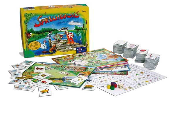 Sprechdachs - 13 Sprach- und Erzählspiele, 1-6 Spieler, ab 5 Jahre Sprechdachs - 13 Sprach- und Erzählspiele, 1-6 Spieler, ab 5 Jahre