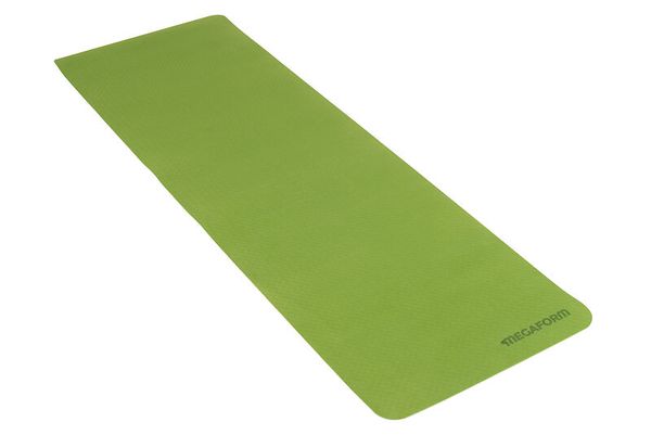 yoga mat, exercise mat, green mat, EVA foam, non-slip surface