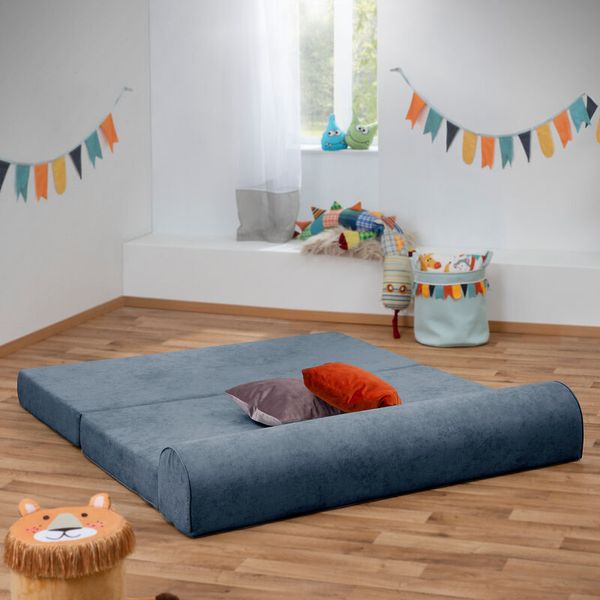Faltsofa Cosmos mini, Sitzhöhe 23 cm, Stoff & Farbe wählbar