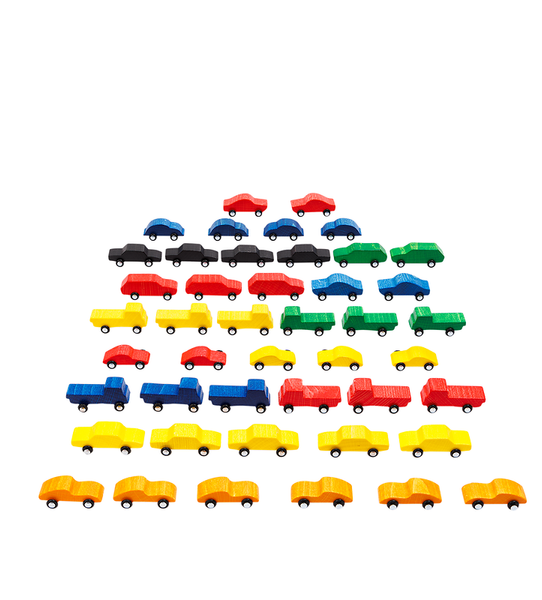 DUSYMA Mini-Autos, 45-teiliges Set