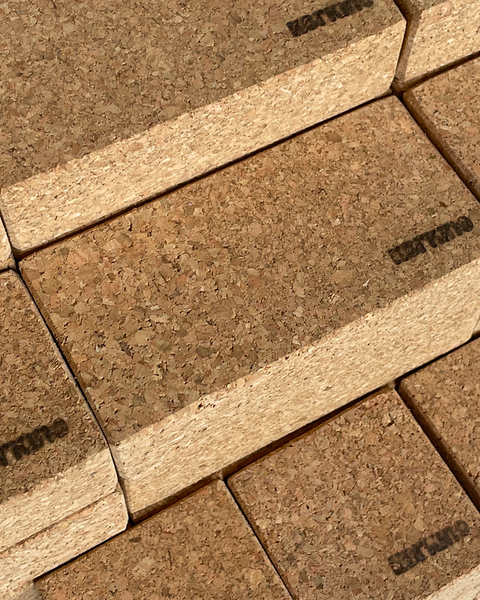 Korkstein, Bauplatten, Mauerwerk, Ziegelblock, Korkabbdeckung