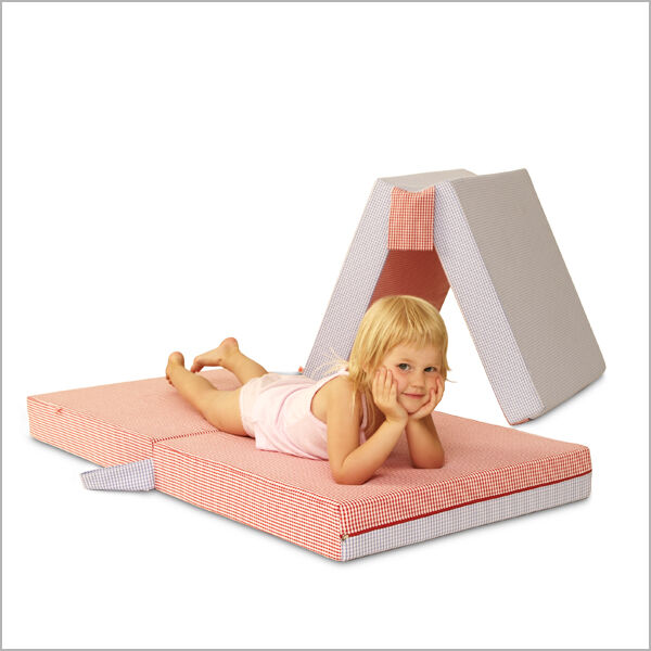 Klapppolster Karo, 10 cm hoch