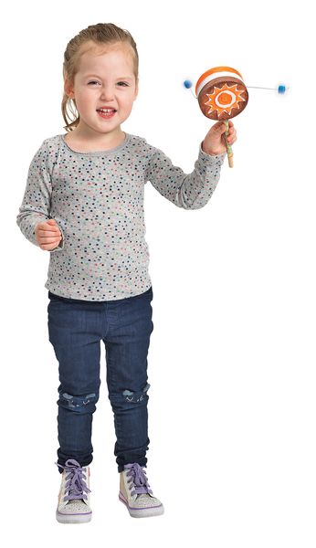 Bastelset Hand-Drehtrommel, 12 Stück Bastelset Hand-Drehtrommel, 12 Stück