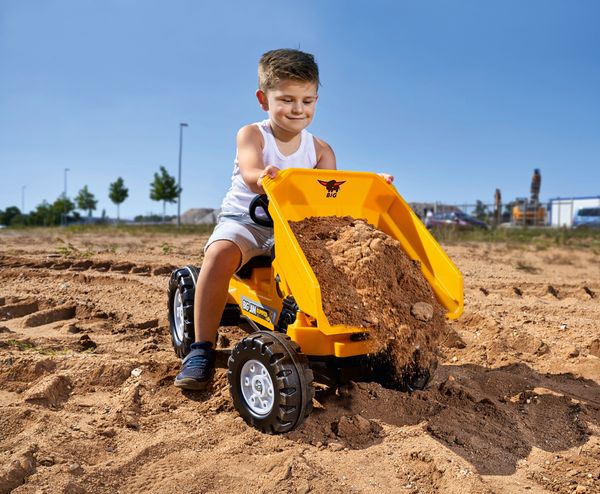 BIG Jim-Dumper Sitz-Muldenkipper, Kunststoff, LxBxH: 94 x 46 x 54 cm, 3-5 Jahre