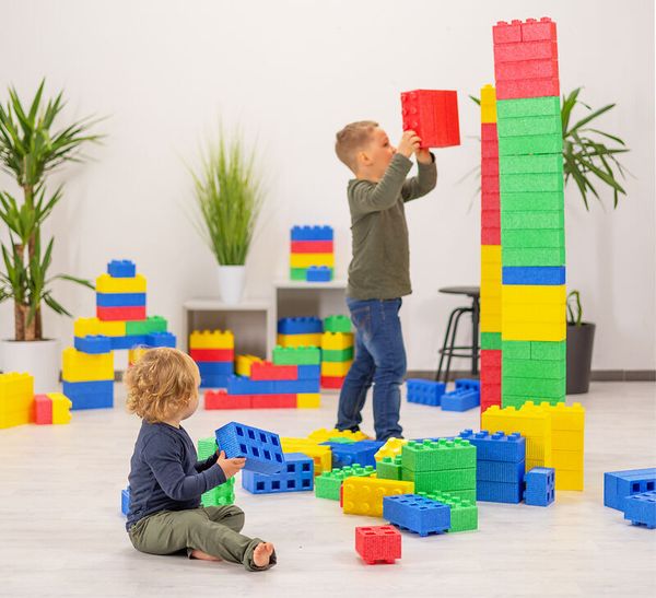 76 Riesenbausteine Soft im Set, ab 2 Jahre
