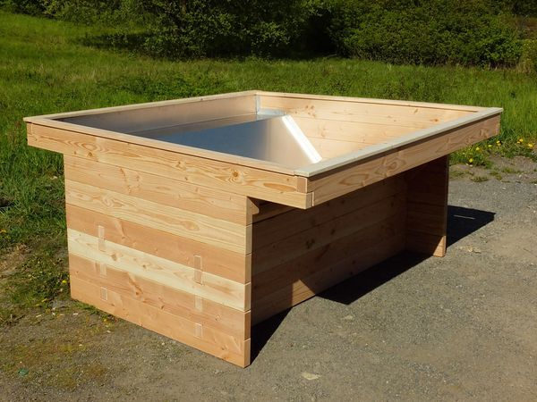 Hochbeet Quadro-Rollibeet, beidseitig unterfahrbar, B: 190 cm, für 4 Personen Hochbeet Quadro-Rollibeet, beidseitig unterfahrbar, B: 190 cm, für 4 Personen