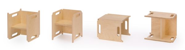 Holzbox, Schubladenbox, Kistenförmige Box, Baukasten-Box, Holztragetasche
