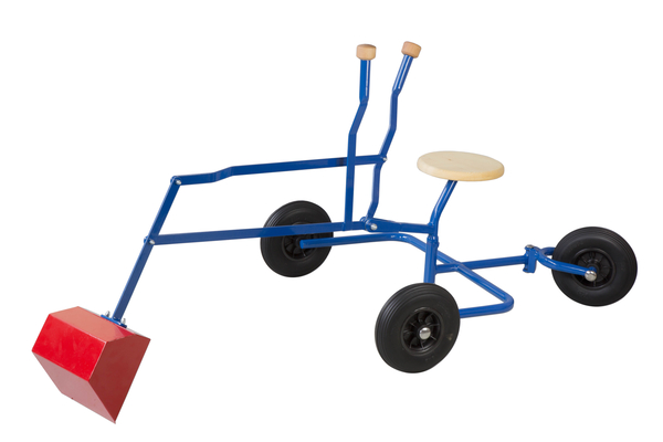 Kinderfahrzeug, Räumschlitten, Kreuzrahmen, Großes Radset, Metallrahmen