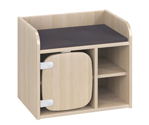 MATHOU Frisiertisch und Wickeltisch, 2-teiliges Set