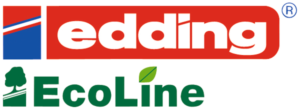 edding Permanentmarker 21 EcoLine, farbig sortiert, 4 Stück