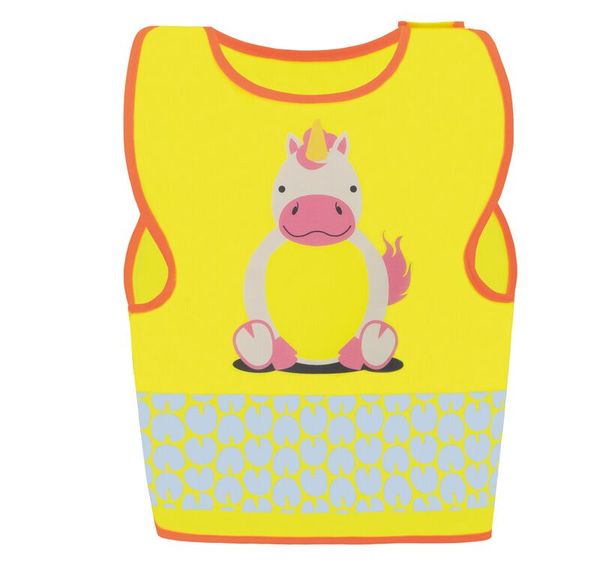 Schutzhülle, Kleidung?, Motiv: Einhorn, Gelb, Muster: Muster