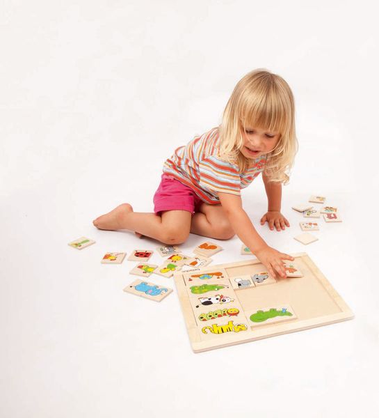 Match & Mix Puzzle Tiere, 30 Teile, ab 2 Jahre Match & Mix Puzzle Tiere, 30 Teile, ab 2 Jahre
