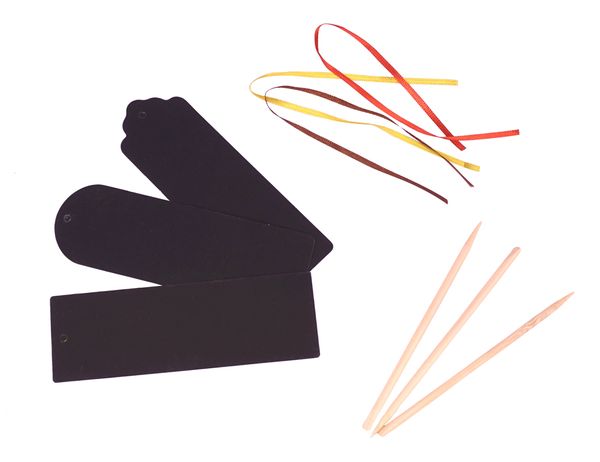 Kratz-Lesezeichen, 6 St. Kratz-Lesezeichen, 6 St.