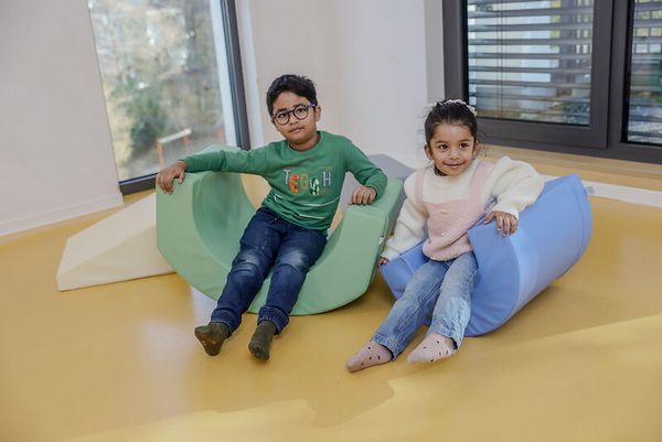 KITAEINKAUF Bewegungsparcours Schaumstoff, Kunstleder, 5-teiliges Set