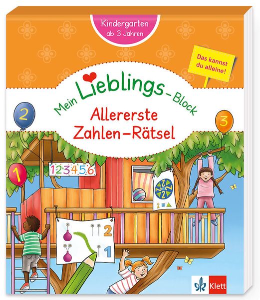 Mein Lieblings-Block - Allererste Zahlen-Rätsel