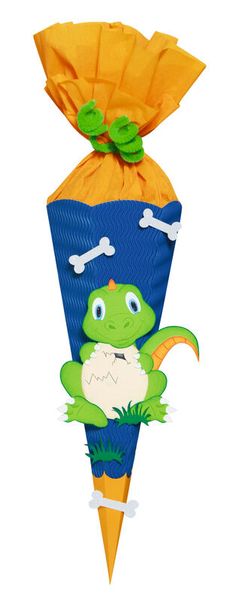 Geschwister-Schultüten-Bastelset Classic Line, Dino, 41 cm, 1 Set