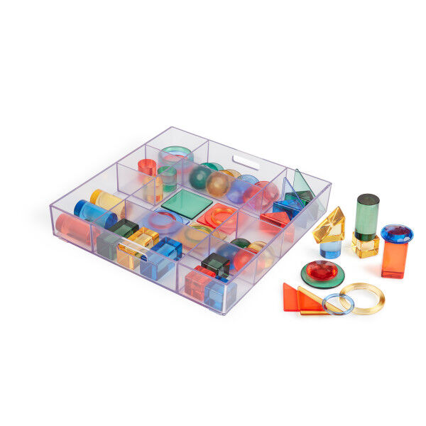 GUIDECRAFT Loose Parts-Set, Licht und Farbe, U3 (SONDERANGEBOT)