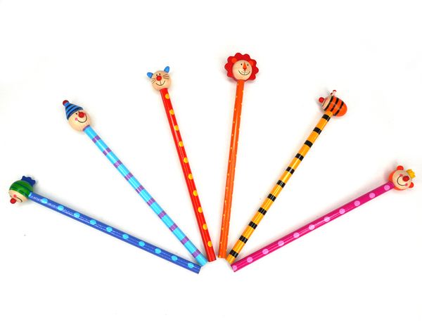 Bleistift Lustige Freunde, 6 Stück Bleistift Lustige Freunde, 6 Stück