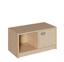 Schrank Wilma mit einer Tür, Höhe 40 cm Schrank Wilma mit einer Tür, Höhe 40 cm