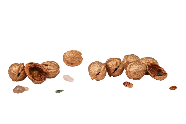 Überraschungsnüsse gold, 30 Stück Überraschungsnüsse gold, 30 Stück