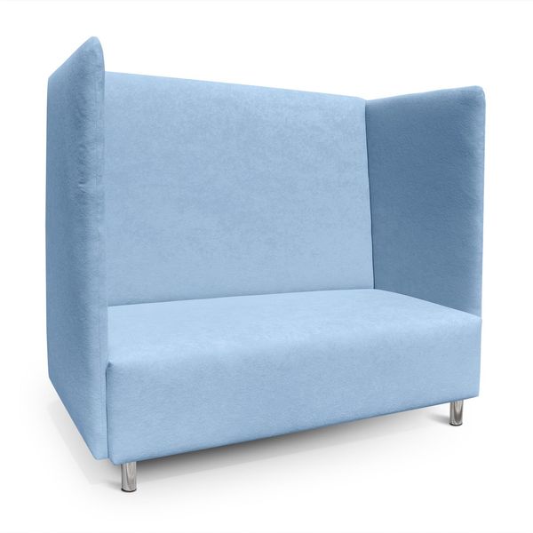 Akustiksofa Kindergarten, Sitzhöhe 35 cm, Stoff & Farbe wählbar