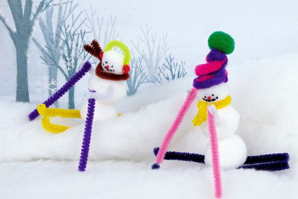 Pfeifenreiniger 30 cm - Set gemischt mit 250 Stück