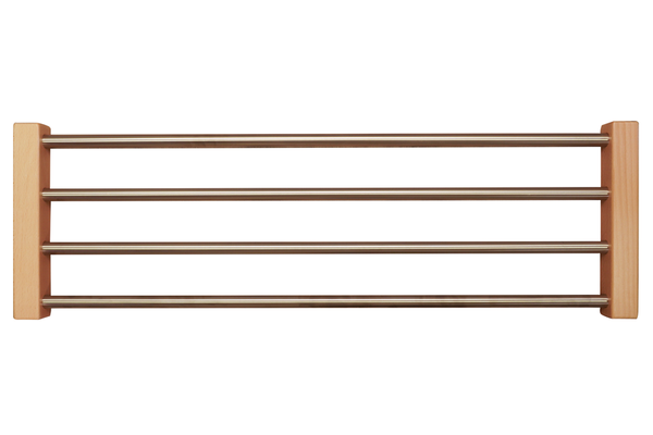 BasicPlus Bank Inge mit Edelstahl-Schuhrost (3 - 7 Plätze), Sitzhöhe 26 /35 cm BasicPlus Bank Inge mit Edelstahl-Schuhrost (3 - 7 Plätze), Sitzhöhe 26 /35 cm