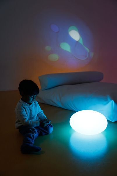 Beleuchteter Kiesel Beleuchteter Kiesel